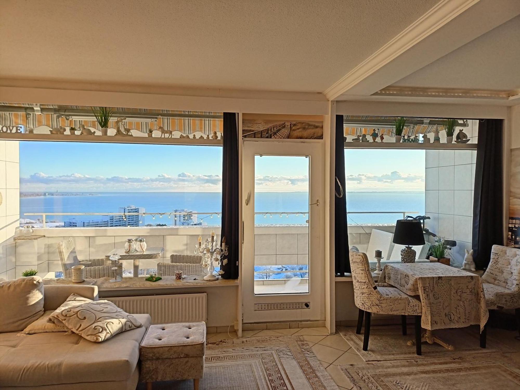 Wohnung Mit Traumhaftem Meerblick Und Schwimmbad Sierksdorf Exterior foto